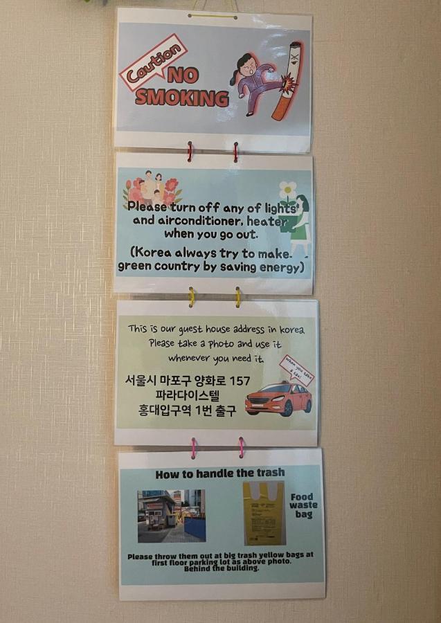 Hongdae Residence-2 1Min From Hongik Uni Station Exit #1 Seoel Buitenkant foto